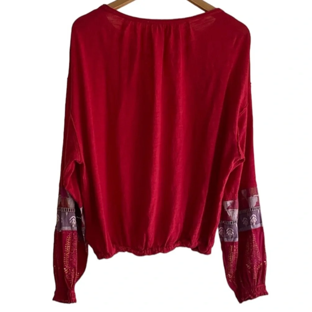 FREE PEOPLE red peasant top